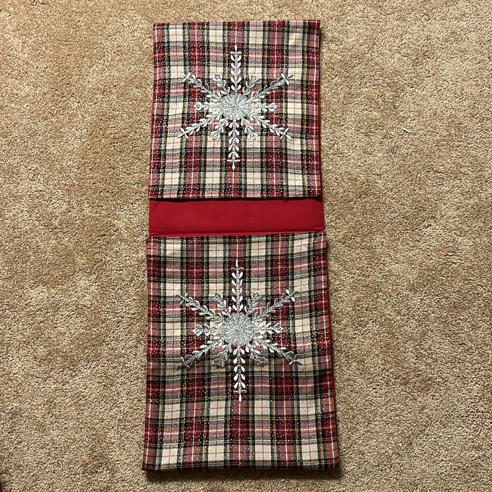 Tartan Winter Table Runner